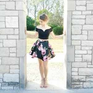 Two piece Homecoming or Prom dress